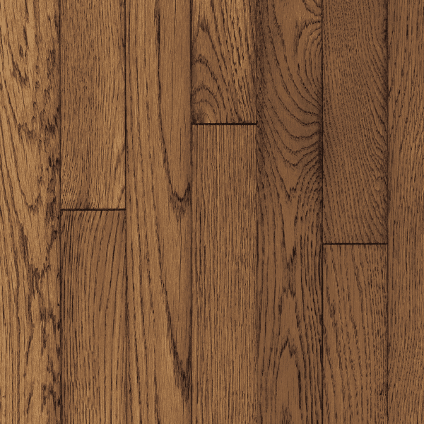 Red Oak Solid Hardwood Ascot Strip Sable 2-1/4" 5188S