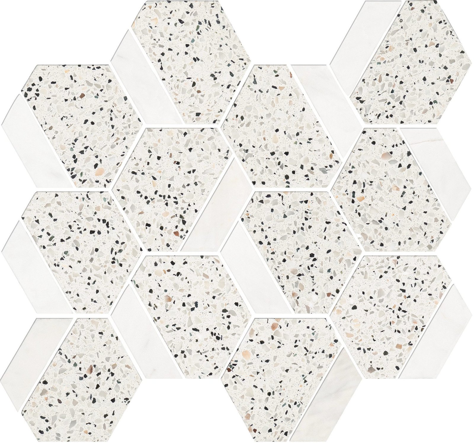 WHITE TERRAZZO