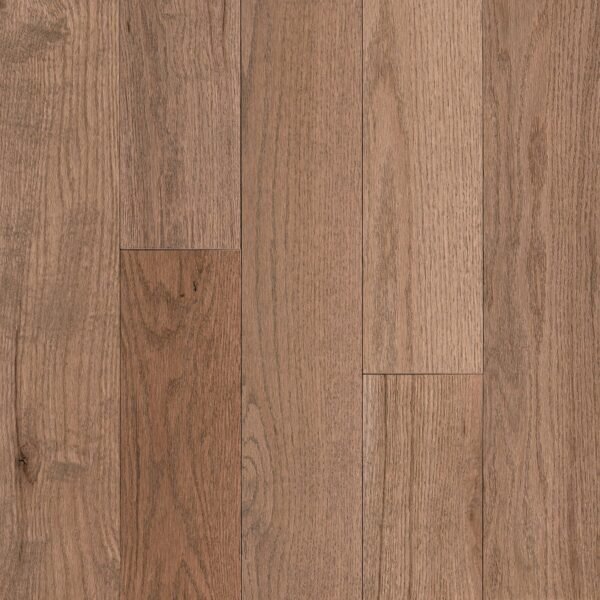 Red Oak Solid Hardwood TimberBrushed Earthy Undertone 5" SKTB59L65W